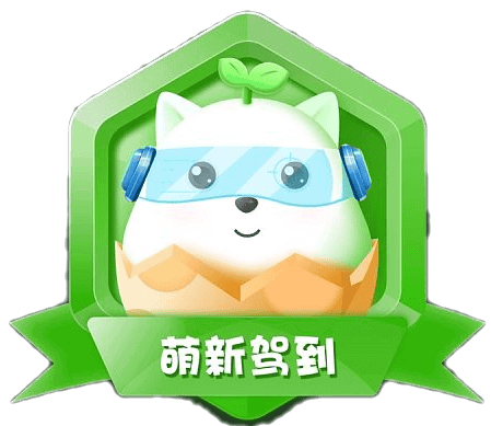 徽章-萌新驾到 - 智享源